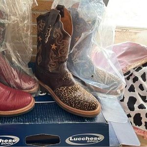 Lucchese 2000 brand new still in original wrap and box ! Originally paid $800 .